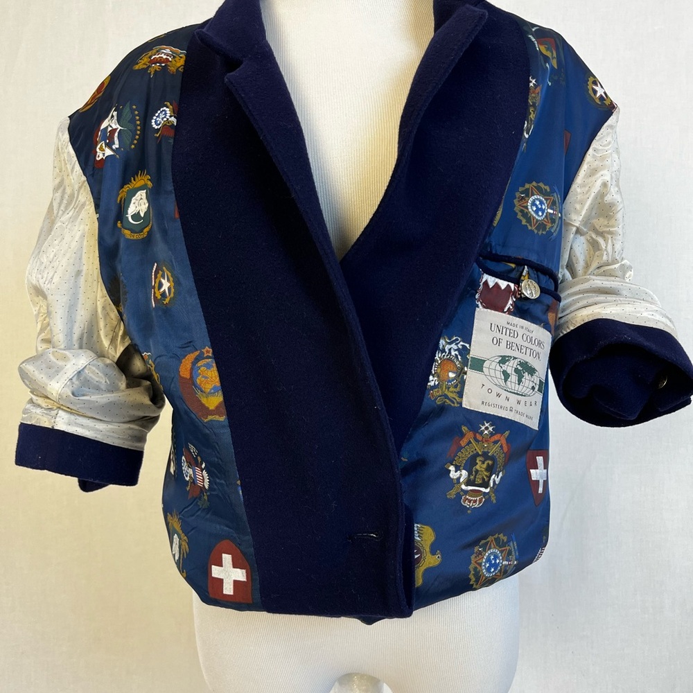 Vintage United Colors of Benetton "Townwear" Blazer | Made in Italy